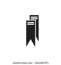 BOOKMARK ICON DESIGN , VECTOR EPS10