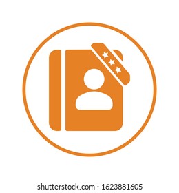 Bookmark icon, document, favorite, save link