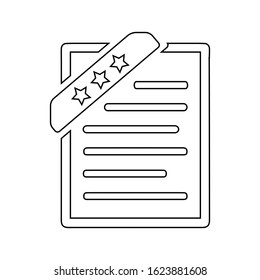 Bookmark icon, document, favorite, save link