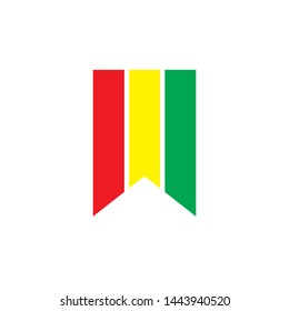 bookmark icon. flat illustration of bookmark - vector