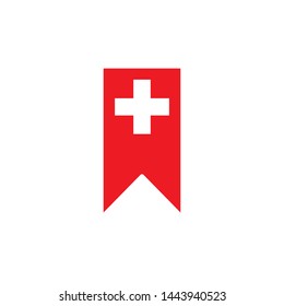 bookmark icon. flat illustration of bookmark - vector