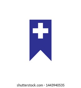 bookmark icon. flat illustration of bookmark - vector