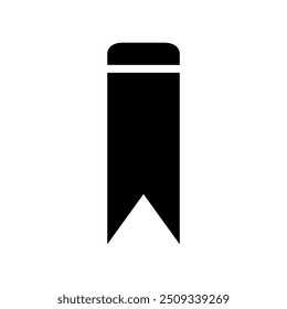 Bookmark icon illustrated on background
