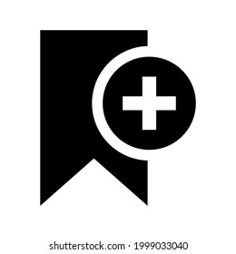 bookmark icon or logo isolated sign symbol vector illustration - high quality black style vector icons