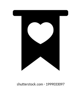 bookmark icon or logo isolated sign symbol vector illustration - high quality black style vector icons