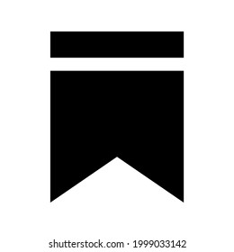 icono de marcador o logotipo símbolo de signo aislado ilustración vectorial - Colección de iconos vectoriales de estilo negro de alta calidad