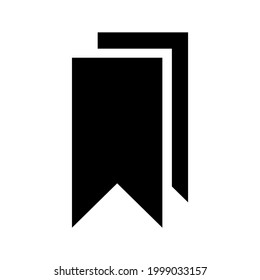 bookmark icon or logo isolated sign symbol vector illustration - high quality black style vector icons
