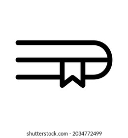 bookmark icon or logo isolated sign symbol vector illustration - high quality black style vector icons
