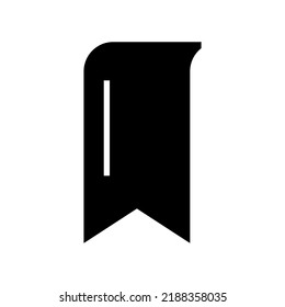 bookmark icon or logo isolated sign symbol vector illustration - high quality black style vector icons
