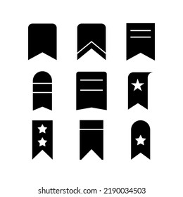 bookmark icon or logo isolated sign symbol vector illustration - Collection of high quality black style vector icons
