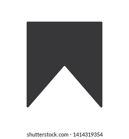 Bookmark icon in modern design style for web site and mobile app