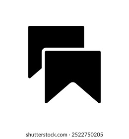 bookmark icon, modern vector isolated on white background