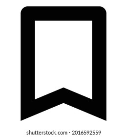Bookmark icon on the white background.