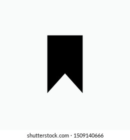 Bookmark Icon. Reminder Symbol. Applied for Design, Presentation, Website or Apps Elements - Vector.
