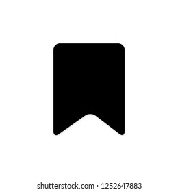 Bookmark icon. Save view sign.