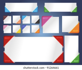 Bookmark Icon Set