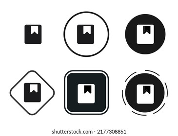 conjunto de iconos de marcador. Vector de icono de conjunto de sitios web. para ordenador y móvil