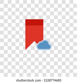 bookmark icon sign and symbol. bookmark color icon for website design and mobile app development. Simple Element from interaction assets collection for mobile concept and web apps icon.