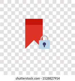 bookmark icon sign and symbol. bookmark color icon for website design and mobile app development. Simple Element from interaction assets collection for mobile concept and web apps icon.