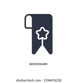 bookmark icon. Simple element illustration from user interface concept. bookmark editable symbol design on white background. Can be use for web and mobile.