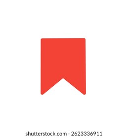Bookmark icon. Bookmark social media icon isolated on background. modern save bookmark symbol, simple, vector, icon 
