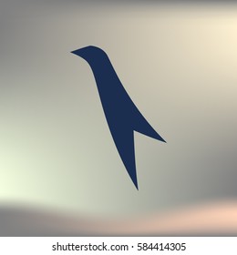 Bookmark icon stock vector illustration flat design