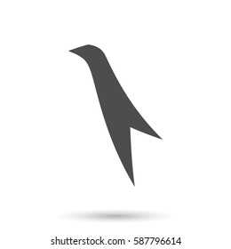 Bookmark icon stock vector illustration flat design