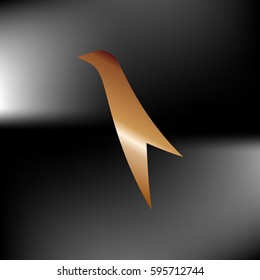 Bookmark icon stock vector illustration flat design