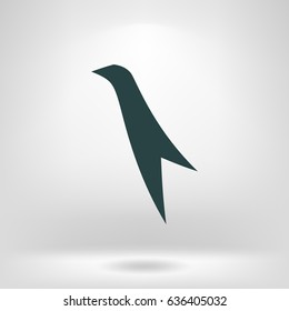 Bookmark icon stock vector illustration flat design