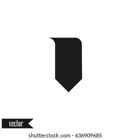 Bookmark icon stock vector illustration flat design