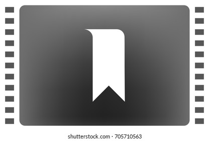 Bookmark icon stock vector illustration flat design