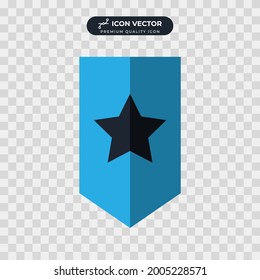bookmark icon symbol template for graphic and web design collection logo vector illustration