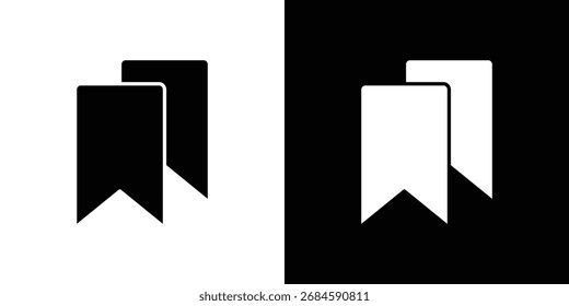 Lesezeichen-Symbol für Vorlagen, Webdesign und Infografiken