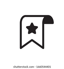 bookmark Icon In Trendy  Design Vector Eps 10
