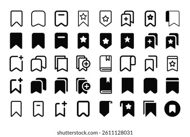 Bookmark Icon, Bookmark Icon Vector