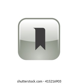 Bookmark icon vector