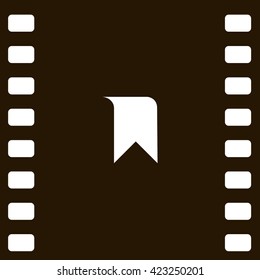 Bookmark icon vector