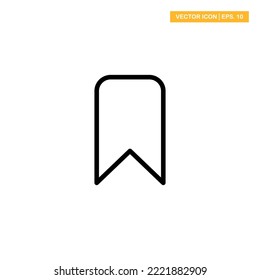 Bookmark icon vector design illustration