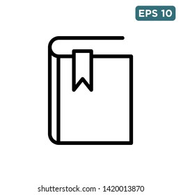 bookmark icon vector design template