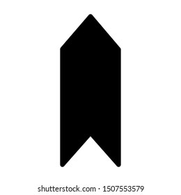 Bookmark icon vector design template
