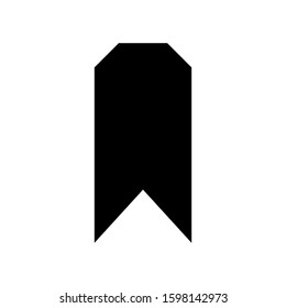 Bookmark icon vector design template