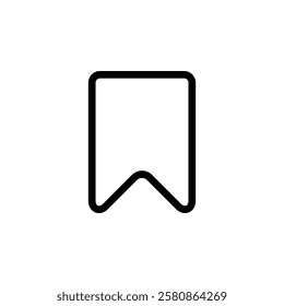 bookmark icon vector design template