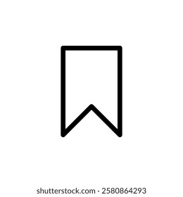 bookmark icon vector design template