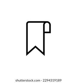 bookmark icon vector design templates 