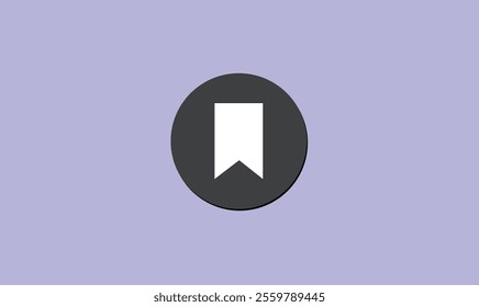 Bookmark icon vector design for use.