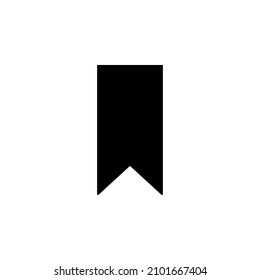 Lesezeichen-Symbol-Vektorgrafik. Symboldesign