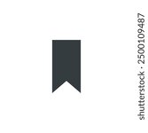 Bookmark icon, bookmark vector illustration