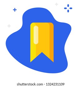 Bookmark icon. Bookmark vector illustration.