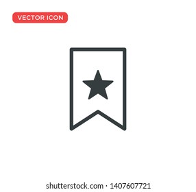 Bookmark Icon Vector Illustration Design