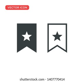 Bookmark Icon Vector Illustration Design